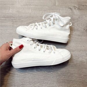 •ADIDAS• NIZZA HIGH TOP SNEAKERS